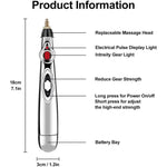 Shockproof Acupuncture Massage Pen. Shop Electric Massagers on Mounteen. Worldwide shipping available.