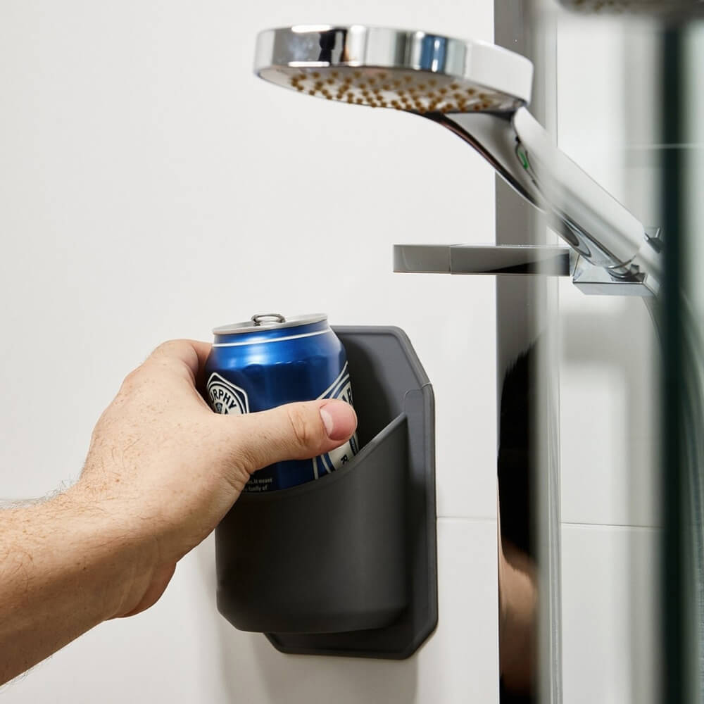 Shower Beer Holder For Bottles & Cans. Shop Bathroom Accessories on Mounteen. Worldwide shipping available.