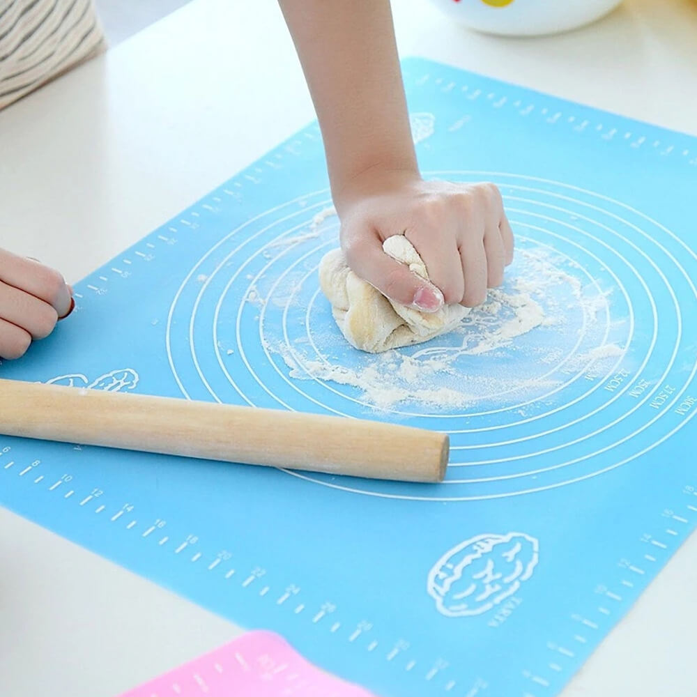 Silicone Dough Rolling Baking Mat. Shop Kitchen Tools & Utensils on Mounteen. Worldwide shipping available.