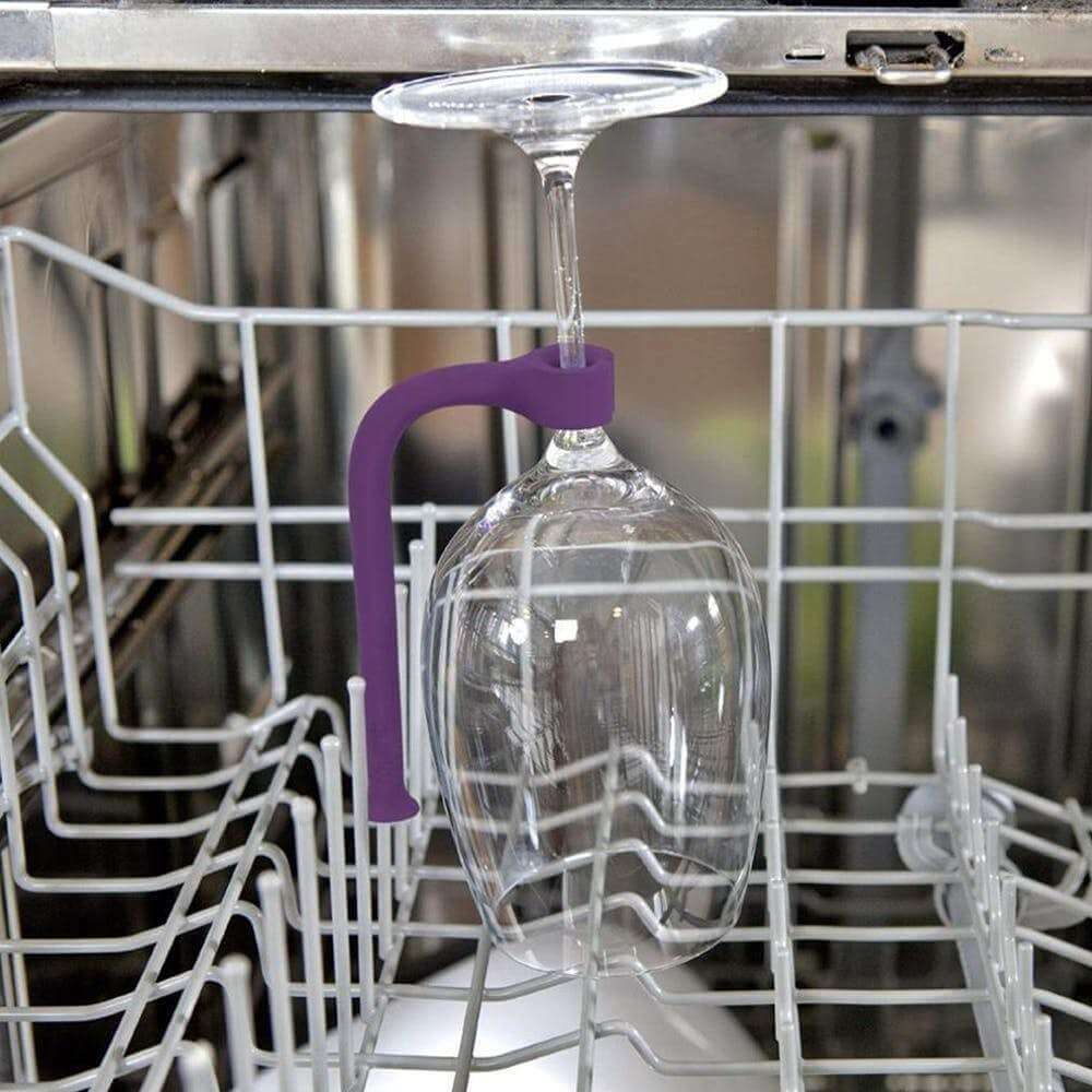 Silicone Wine Glass Holder for Dishwasher Set. Shop Dish Racks & Drain Boards on Mounteen. Worldwide shipping available.