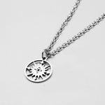 Silver Compass Necklace For Women & Men. Shop Jewelry on Mounteen. Worldwide shipping available.
