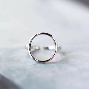 Simple Design Circle Ring. Shop Jewelry on Mounteen. Worldwide shipping available.