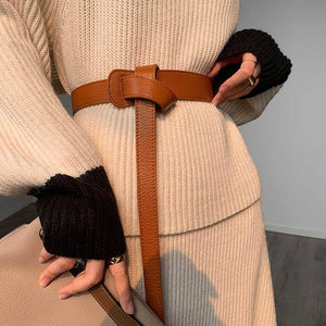 Simply Elegant Buckle-Free Knot Belt. Shop Belts on Mounteen. Worldwide shipping available.