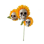 Skull Sunflower. Shop Seasonal & Holiday Decorations on Mounteen. Worldwide shipping available.