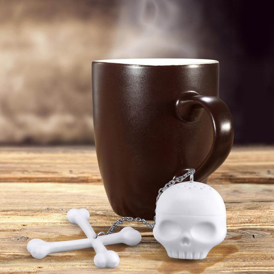 Skull Tea Infuser. Shop Tea Strainers on Mounteen. Worldwide shipping available.