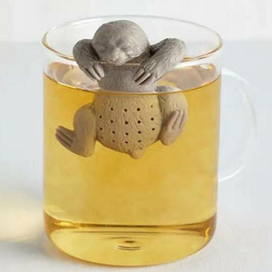 Sleepy Silicone Sloth Tea Infuser. Shop Tea Strainers on Mounteen. Worldwide shipping available.