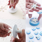 Snowflakes Cutter and Stamp. Shop Cake Decorating Supplies on Mounteen. Worldwide shipping available.