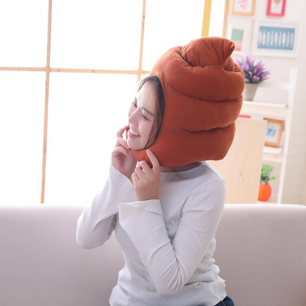 Soft & Plushy Baby Poop Hat. Shop Hats on Mounteen. Worldwide shipping available.