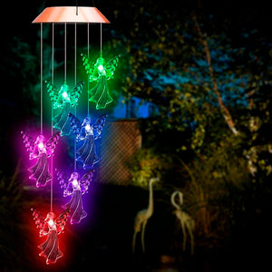Solar Guardian Angel Wind Chime Light. Shop Night Lights & Ambient Lighting on Mounteen. Worldwide shipping available.
