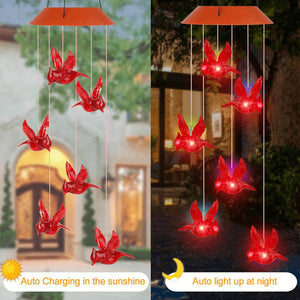 Solar Powered Cardinal Wind Chimes. Shop Wind Chimes on Mounteen. Worldwide shipping available.