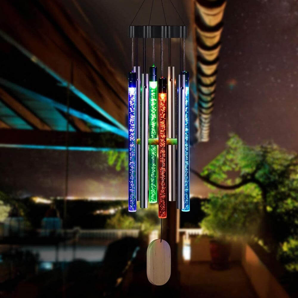 Solar Powered Musical Wind Chimes. Shop Wind Chimes on Mounteen. Worldwide shipping available.