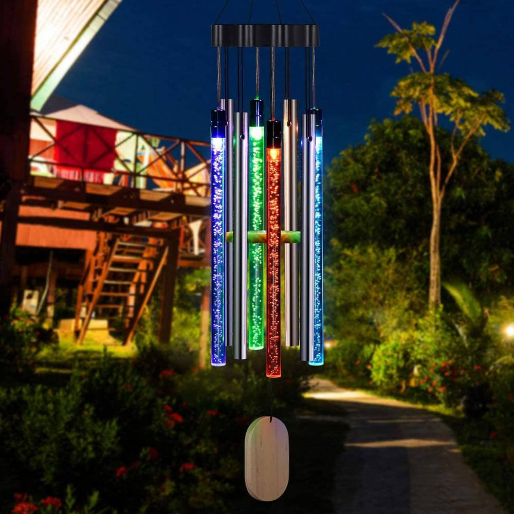 Solar Powered Musical Wind Chimes. Shop Wind Chimes on Mounteen. Worldwide shipping available.