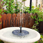 Solar Powered Water Fountain. Shop Fountains & Waterfalls on Mounteen. Worldwide shipping available.