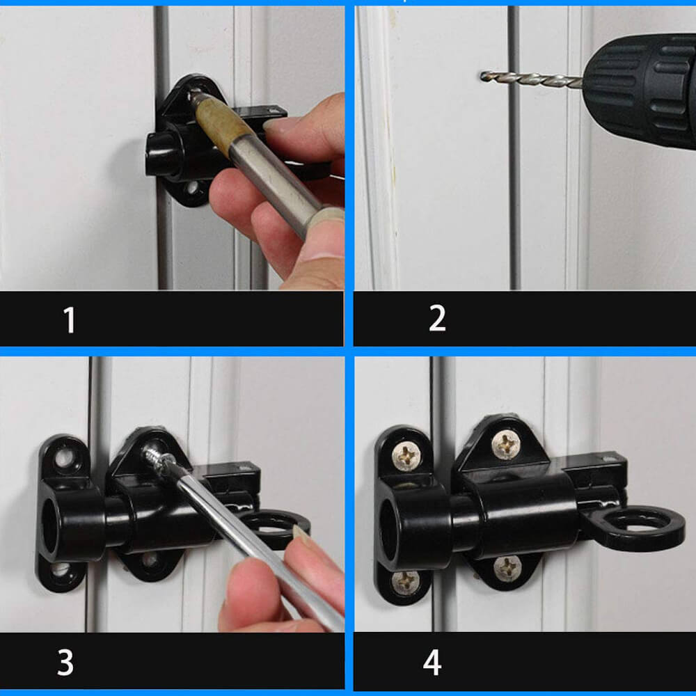 Spring Loaded Door Window Latch. Shop Locks & Latches on Mounteen. Worldwide shipping available.