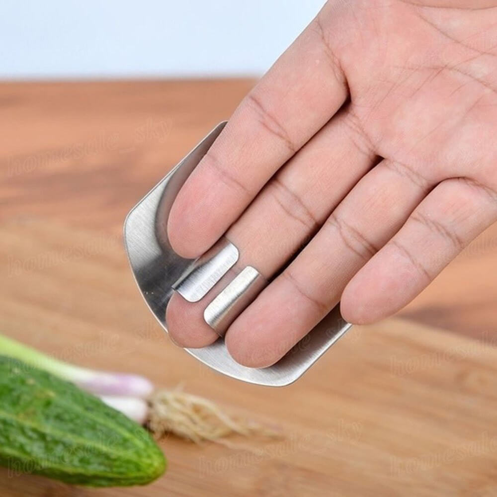 Stainless Steel Chef Finger Guard. Shop Kitchen Tools & Utensils on Mounteen. Worldwide shipping available.