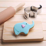 Stainless Steel Elephant Shaped Cookie Cutter. Shop Cookie Cutters on Mounteen. Worldwide shipping available.