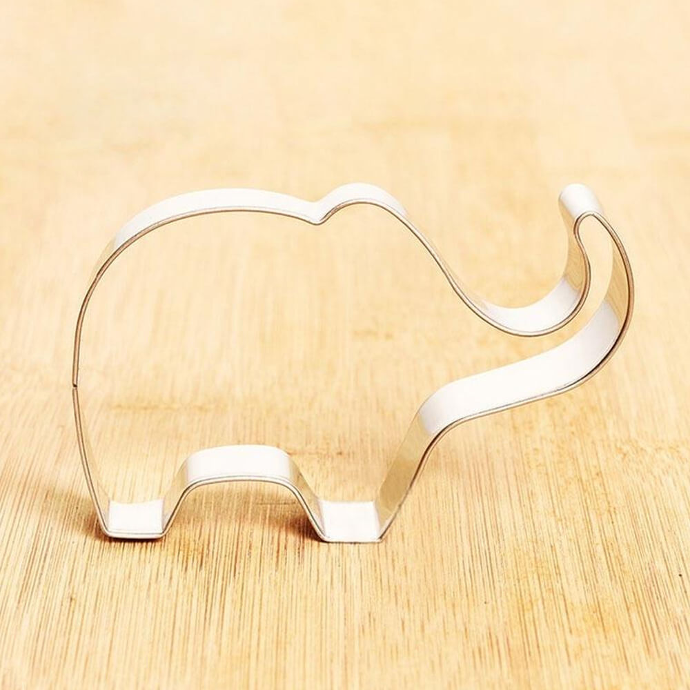 Stainless Steel Elephant Shaped Cookie Cutter. Shop Cookie Cutters on Mounteen. Worldwide shipping available.