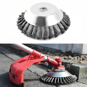 Steel Wire Brush Trimmer Head. Shop Weed Trimmer Blades & Spools on Mounteen. Worldwide shipping available.