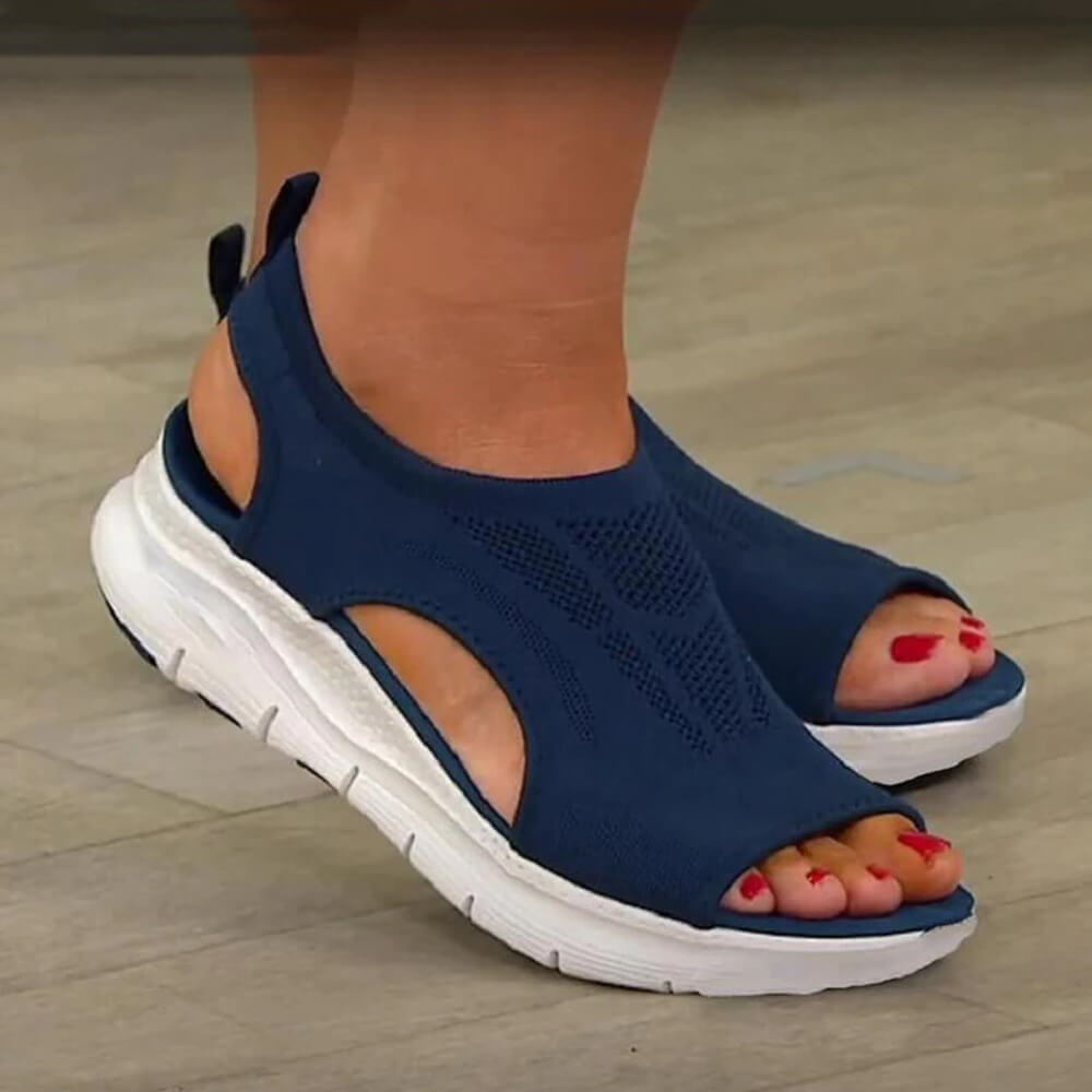 Stretch Orthotic Slide Sandals. Shop Shoes on Mounteen. Worldwide shipping available.