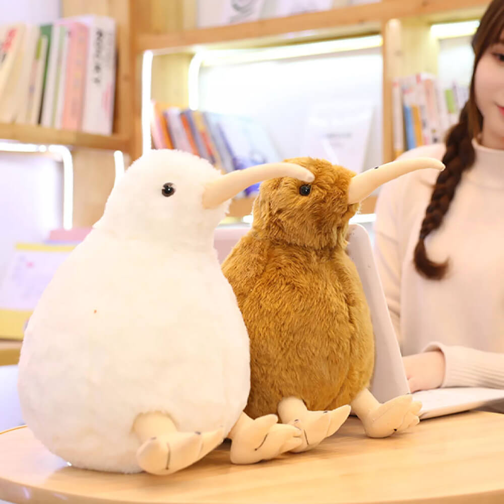 Stuffed Kiwi Bird Plush Toy. Shop Stuffed Animals on Mounteen. Worldwide shipping available.