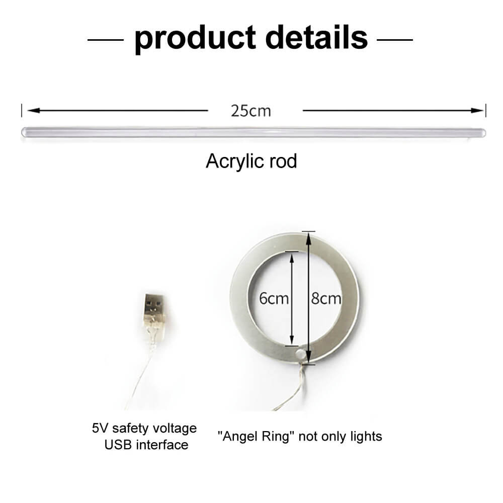 Stylish Angel Ring Grow Light. Shop Lamps on Mounteen. Worldwide shipping available.