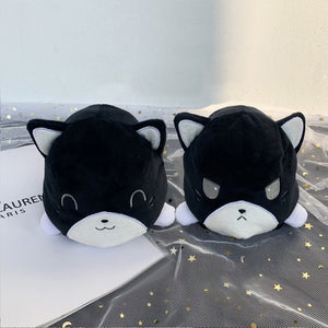 Super Cute Reversible Cartoon Cat Plushie. Shop Toys on Mounteen. Worldwide shipping available.