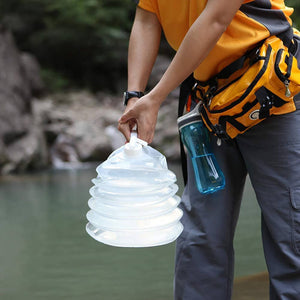 Survival  Easy Expandable Folding Water Storage Bucket. Shop Water Bottles on Mounteen. Worldwide shipping available.