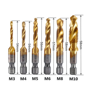 Thread Tap Drill Bits Set. Shop Drill & Screwdriver Bits on Mounteen. Worldwide shipping available.