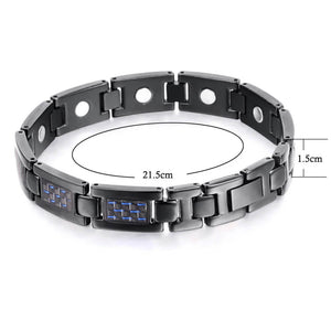 Titanium Slimming Therapy Magnetic Bracelet. Shop Bracelets on Mounteen. Worldwide shipping available.