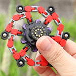 Transforming Mechanical Fingertip Spinner. Shop Spinning Tops on Mounteen. Worldwide shipping available.