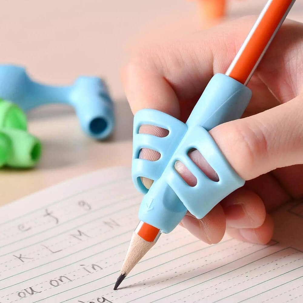 Two Fingers Ergonomic Pencil Grip. Shop Writing & Drawing Instrument Accessories on Mounteen. Worldwide shipping available.