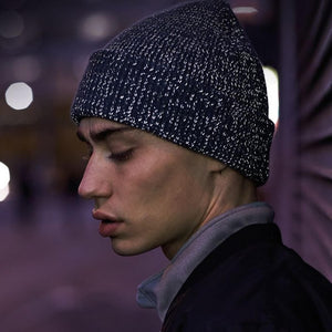 Unisex Reflective Beanie Winter Hat. Shop Hats on Mounteen. Worldwide shipping available.