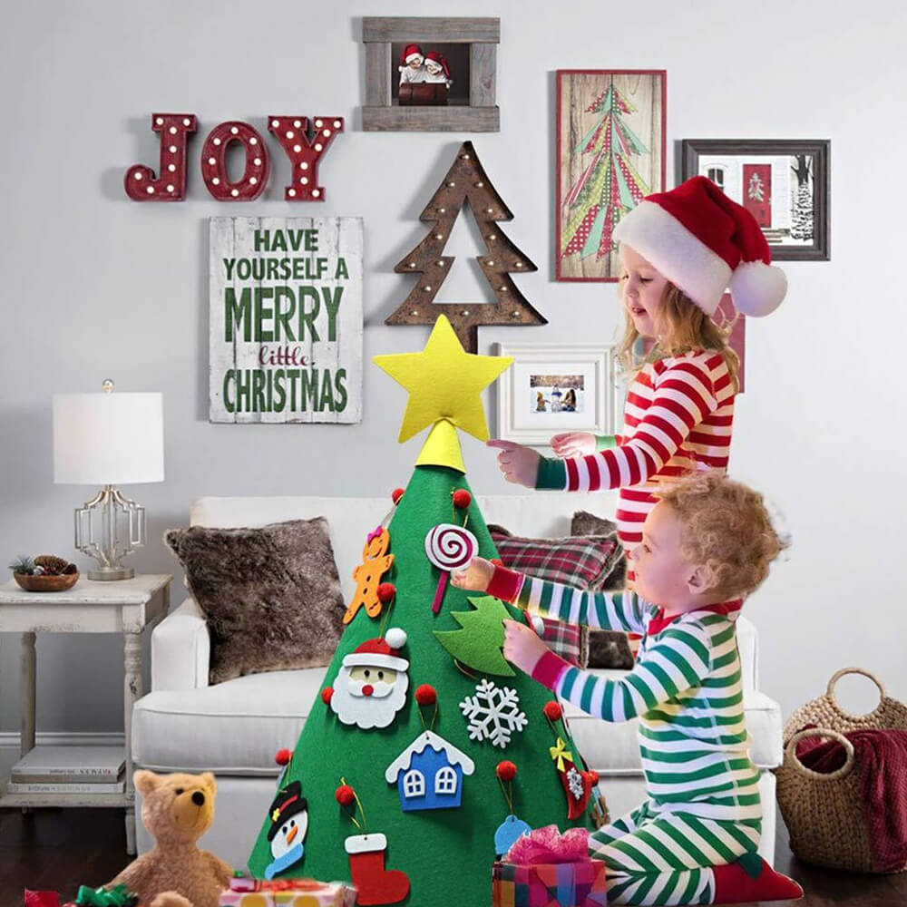 Velcro Christmas Tree For Toddlers. Shop Baby Toys & Activity Equipment on Mounteen. Worldwide shipping available.