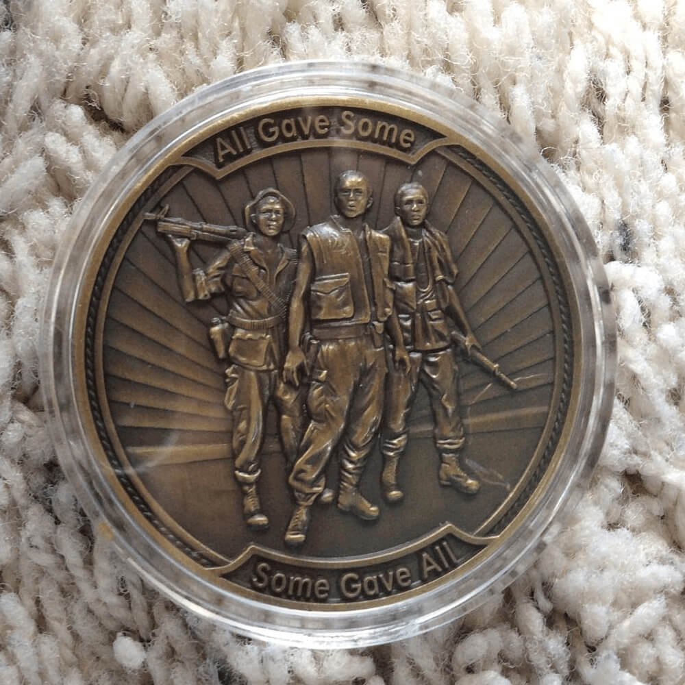 Vietnam Veteran Coin. Shop Collectibles on Mounteen. Worldwide shipping available.
