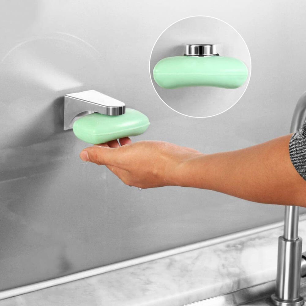 Wall Mounted Magnetic Soap Holder. Shop Soap Dishes & Holders on Mounteen. Worldwide shipping available.