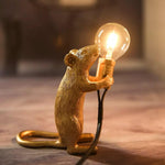 Whimsical Resin Mouse Lamps. Shop Lamps on Mounteen. Worldwide shipping available.
