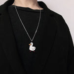 White Duck Necklace. Shop Jewelry on Mounteen. Worldwide shipping available.