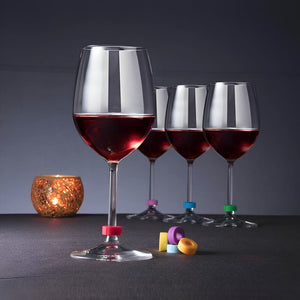 Wine Glass Marker Set. Shop Wine Glass Charms on Mounteen. Worldwide shipping available.