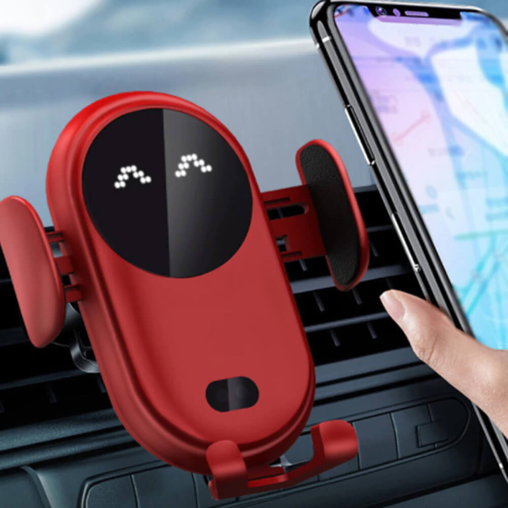 Wireless Auto-Sensor Car Phone Holder Charger. Shop Mobile Phone Accessories on Mounteen. Worldwide shipping available.