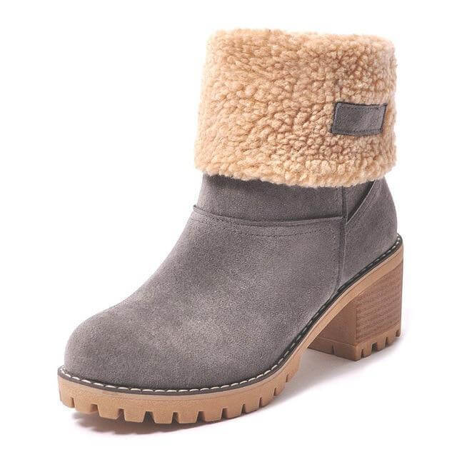 Women’s Block Heel Snow Boots. Shop Shoes on Mounteen. Worldwide shipping available.