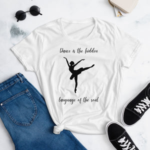 Tanz ist die verborgene Sprache des Seelen-T-Shirts