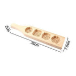 Wooden Cookies Mold. Shop Kitchen Molds on Mounteen. Worldwide shipping available.