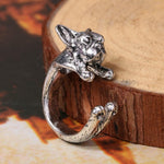 Zinc Alloy French BullDog Ring. Shop Jewelry on Mounteen. Worldwide shipping available.